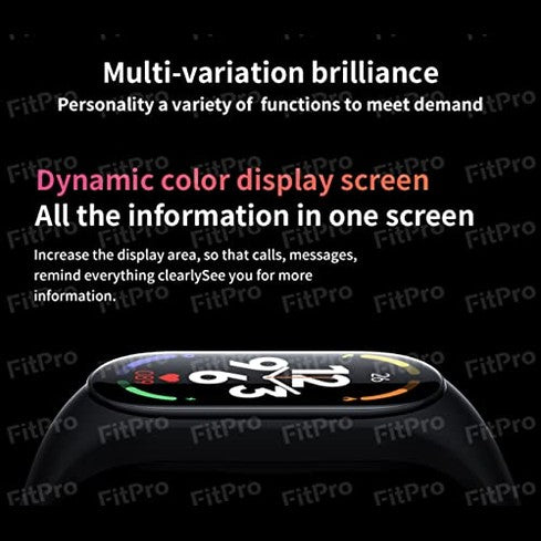 M7 - Waterproof Fitness Tracker with Heart Rate Monitor & NFC Connectivity
