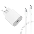 MatauMahi - 20W USB C Charger With 1m Type C Cable, Quick PD Power Adapter