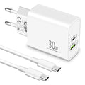 MatauMahi - 30W USB-C Charger with 2m Cable for iPhone 16/15 Pro Max/Plus