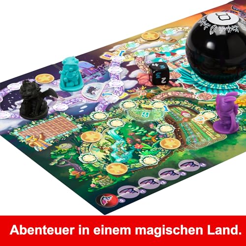 Mattel Games - Magic 8 Ball Cooperative Board Game for 24 Players, German Version, Ages 7+