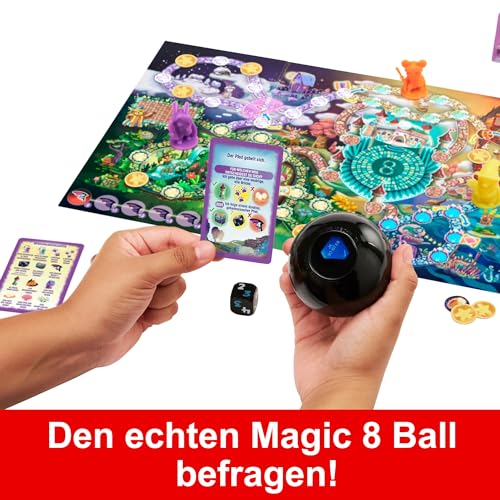 Mattel Games - Magic 8 Ball Cooperative Board Game for 24 Players, German Version, Ages 7+