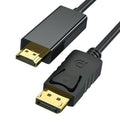 Shop Mepsies 6ft DisplayPort to HDMI Cable for stunning 4K resolution. Ideal for PCs, TVs, monitors, and projectors. Enjoy seamless connectivity today! Keywords: DisplayPort to HDMI, 4K cable, DP 1.2, HDMI 1.4