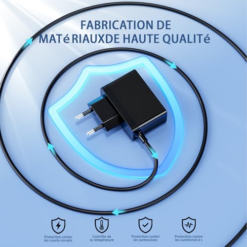 Merom - 12V Charger Adapter for Poolwonder v2 & Marvelix Vacuum Cleaner