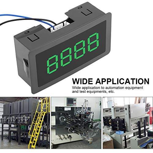 Mlmlh - DC LED Digital Counter 4-Digit 0-9999, High Accuracy, Easy Installation