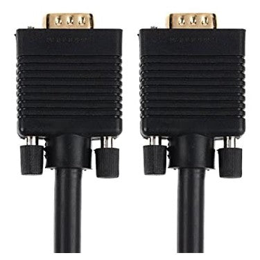 Monoprice - 1.5 M SVGA Super VGA Monitor Cable with Ferrites, Gold Plated, Double-Shielded