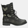 Mustang Shoes Graphite - Women's Lined Ankle Boots Eu 38
