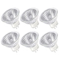Nhqz MR11 GU4 Halogen Bulbs - 12V 20W Dimmable Pack of 6 for Energy Efficiency