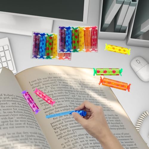 Omzsxk - Mini Highlighter Set for Kids, 36 Colorful Candy Markers, Perfect for Parties and School Projects