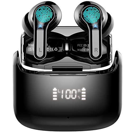Ordtop Wireless Earbuds - 40H Battery Life & IP7 Waterproof