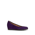 Purple Velvet Wedge Ballet Flats Eu 37