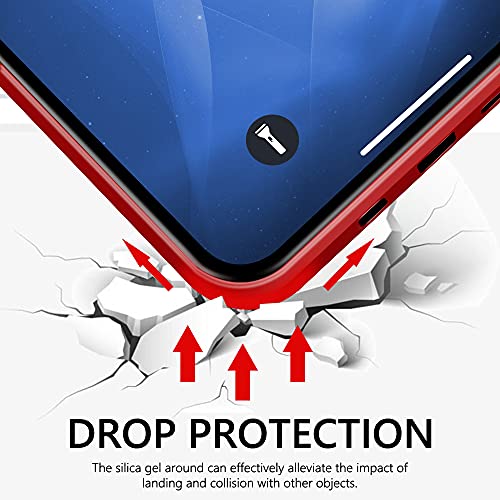 Red - Shockproof Slim Fit Silicone TPU Case for iPhone 11 Pro Max 6.5 Inch