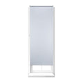 Relaxdays - Thermal Roller Blind Side Chain Clips, No Drilling, White, 80 x 210 cm