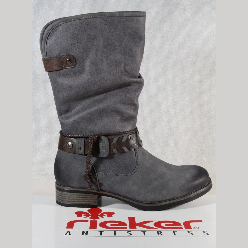 Rieker Boots Ankle Boots Winter Boots Grey Eu 39