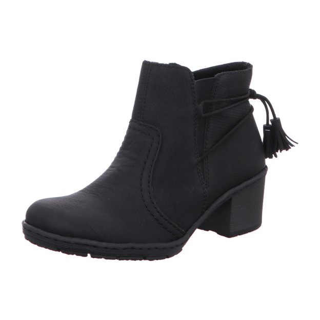 Rieker Slip-on/zipper Ankle Boots With Warm Lining Eu 36