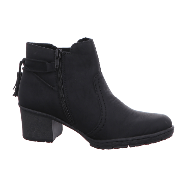 Rieker Slip-on/zipper Ankle Boots With Warm Lining Eu 36