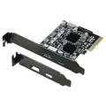 Upgrade your PC with Riitop USB 3.1 PCIe Card for 10Gbps speed. Features 20Pin, Type-E, USB 3.0, and USB C. Perfect for fast data transfer and expansion.