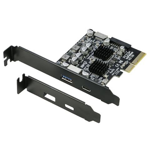 Upgrade your PC with Riitop USB 3.1 PCIe Card for 10Gbps speed. Features 20Pin, Type-E, USB 3.0, and USB C. Perfect for fast data transfer and expansion.