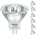 GU4 Halogen 20W MR11 Bulbs - Dimmable Warm White 2800K, 6 Pack
