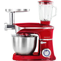 Royalty Line - 3-in-1 Food Processor 1900W, High Power & Versatility, Red