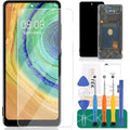 Samsung - OLED LCD Screen Replacement for Galaxy S20 FE 5G with Frame Black