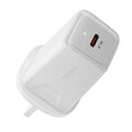 Fast charge your iPhone 14/13/12 Pro Max with Spigen's 27W USB C plug charger. Compatible with iPad and other devices. Compact design for easy portability.