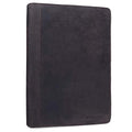 Stilord 'Julius' Vintage Leather Conference Folder for Tablets