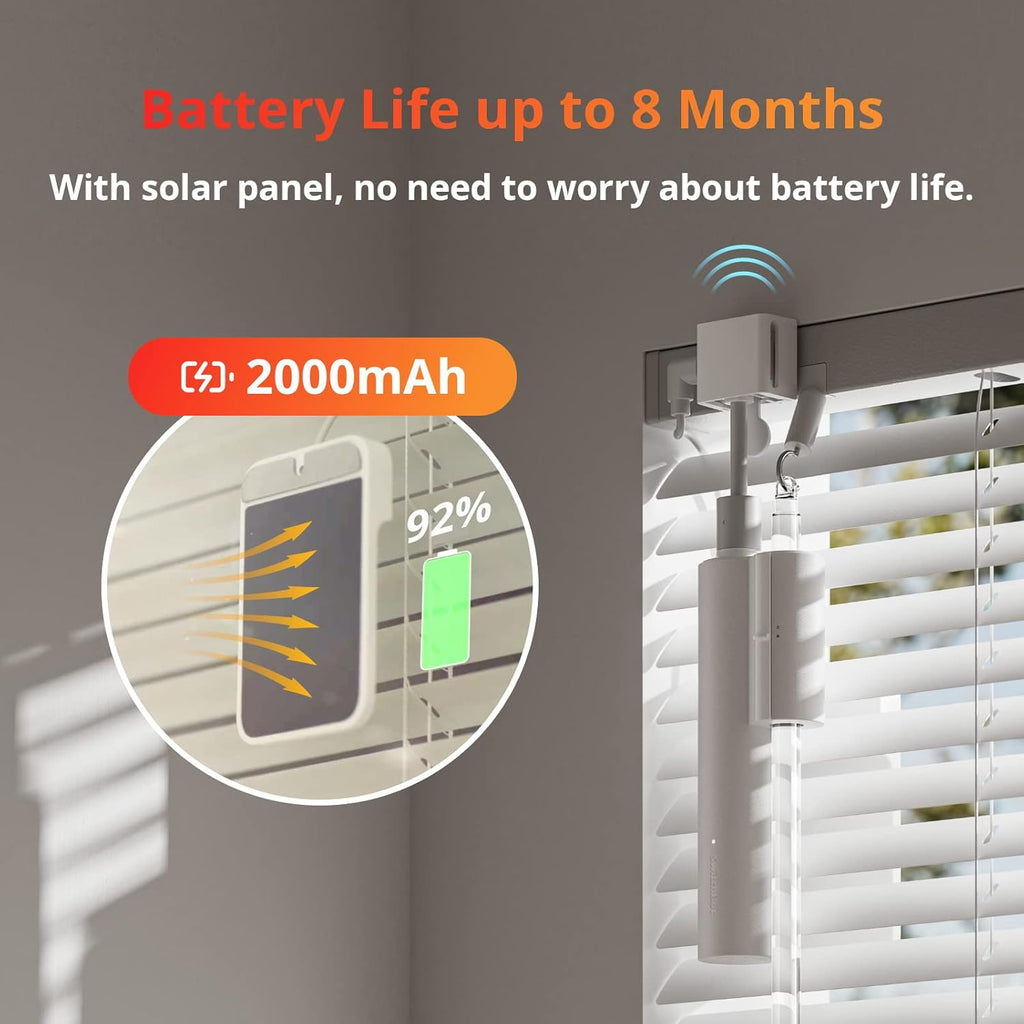 SwitchBot - Smart Electric Blinds with Bluetooth Control, Easy Retrofitting