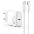 Shop Tortoise Look's 20W Fast iPhone Charger with 2M USB C Nylon Cable. Compatible with iPhone 15, iPad, and Samsung Galaxy. Fast charging, durable design.