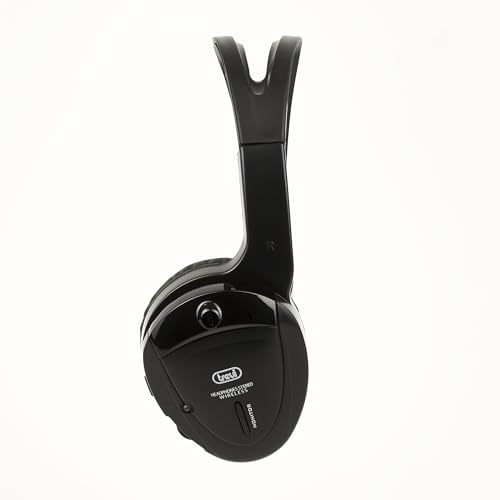 Trevi - Wireless Over-Ear Headphones with Volume Control, 75dB Sensitivity