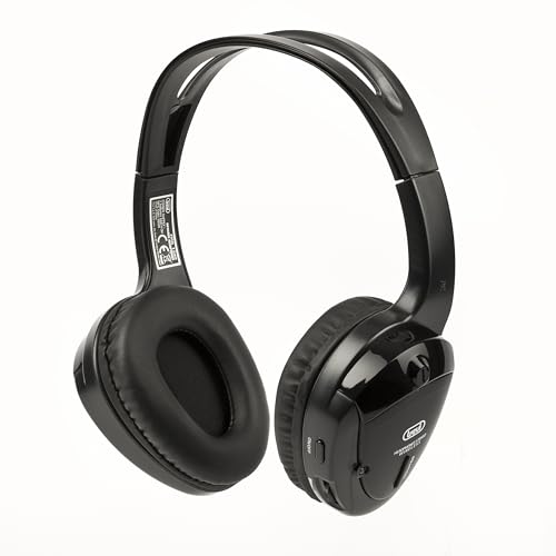 Trevi - Wireless Over-Ear Headphones with Volume Control, 75dB Sensitivity