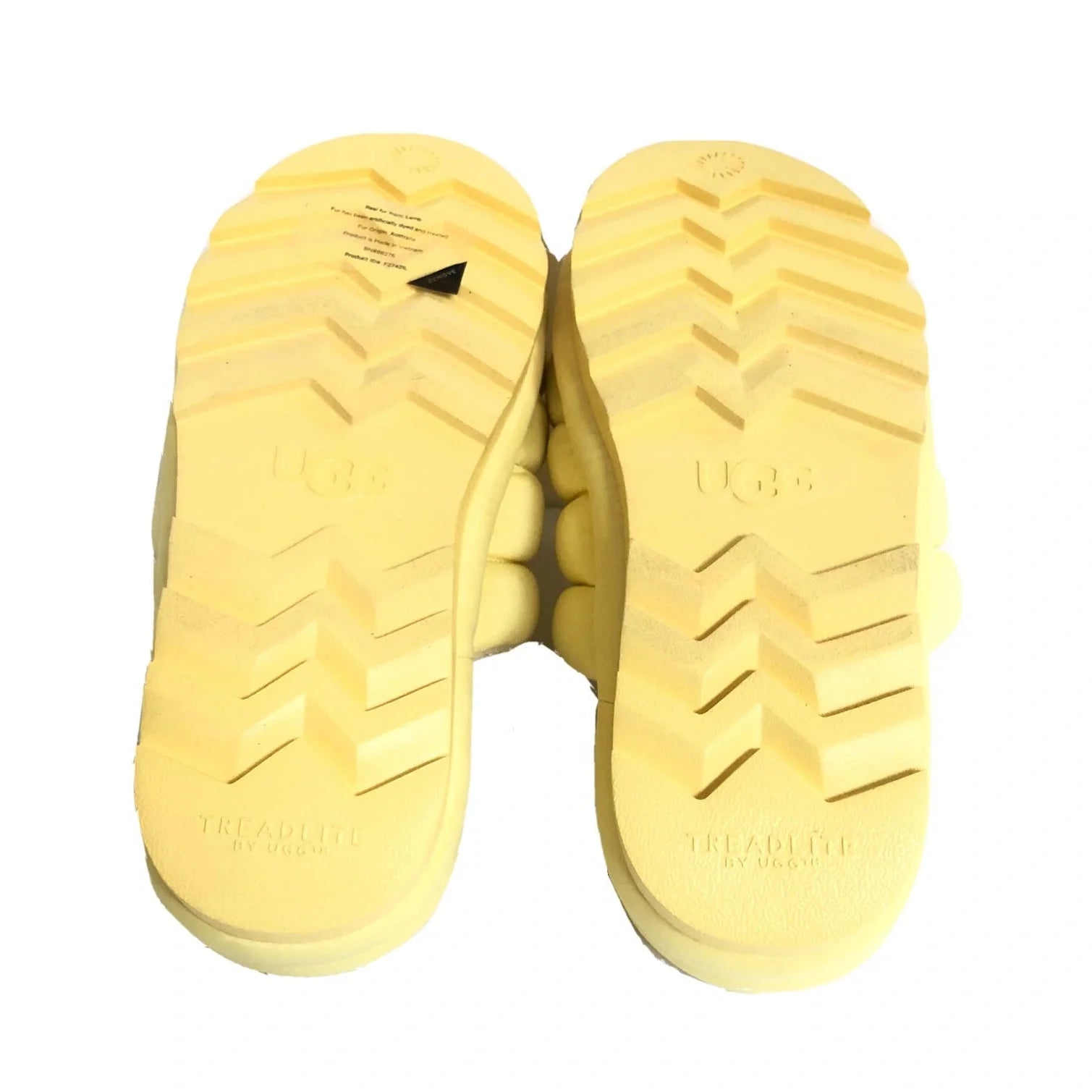Ugg Maxi Slide Banana Pudding Slide Slip on Puff Sandals Eu 41