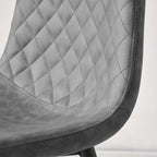 George Oliver Walpole Modern Upholstered Faux Leather Dining Chair
