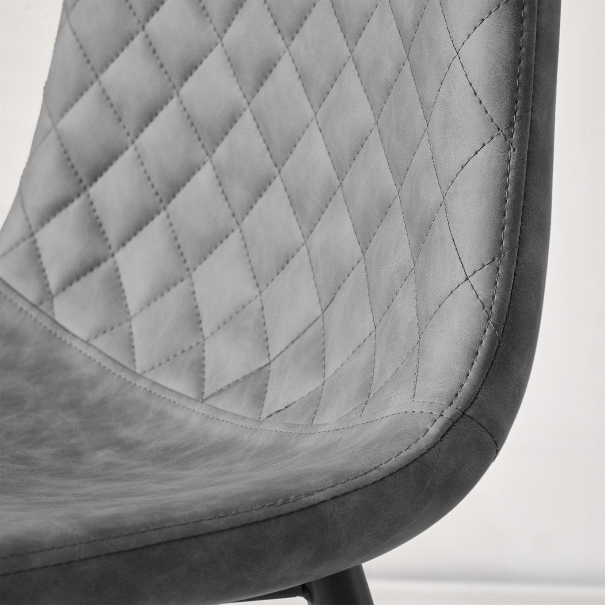 George Oliver Walpole Modern Upholstered Faux Leather Dining Chair