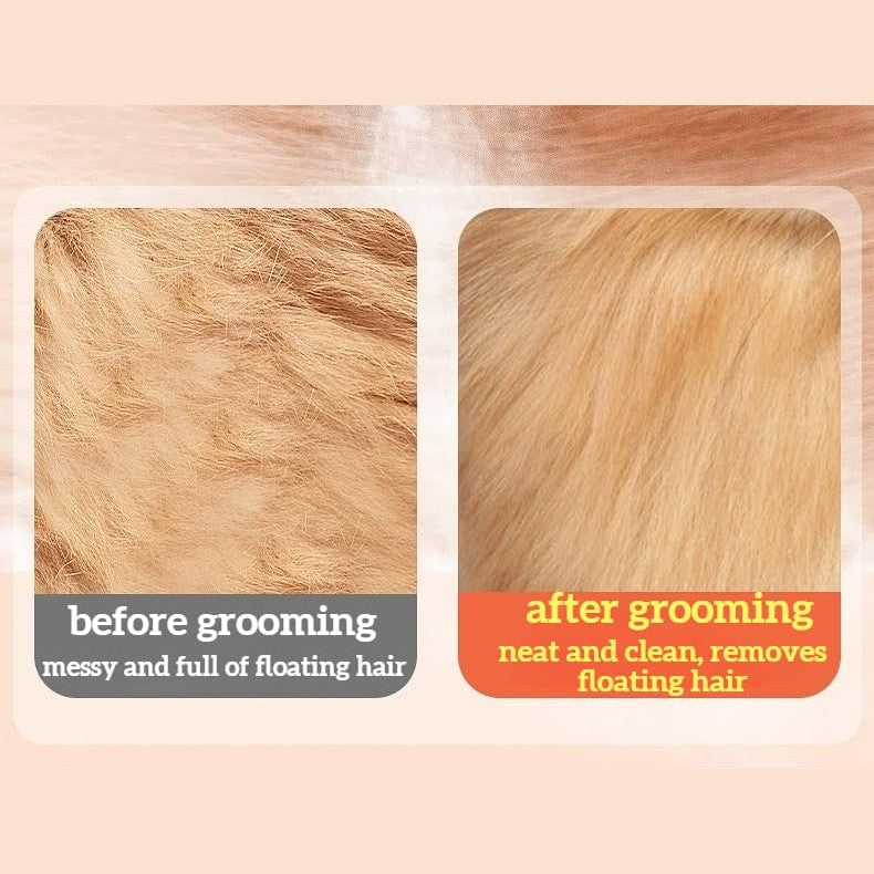 Yongyoung - Pet Spray Massage Brush with Soft Head, USB Charging, Rotating Handle