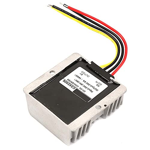 Yuecoom - 9-36V to 24V Car Voltage Stabilizer, 6A Boost/Buck Converter Module