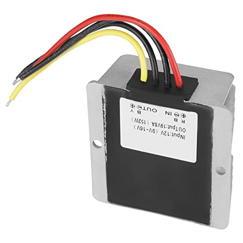 Zaweliyo Waterproof DC12V to DC19V Boost Converter, 8A Output