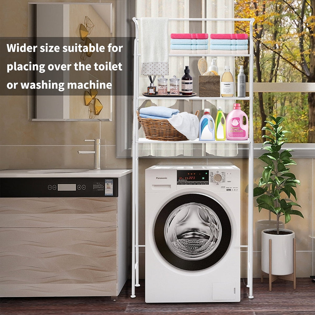 HONEIER Over The Toilet Storage Shelf - White