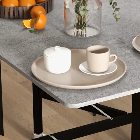 HOMCOM Folding Table for 4-6 People