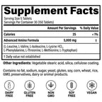 Advanced Amino Formula Supplement