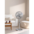 CREATE Air Stand Easy Oscillating Pedestal Fan with adjustable height and 3-speed settings
