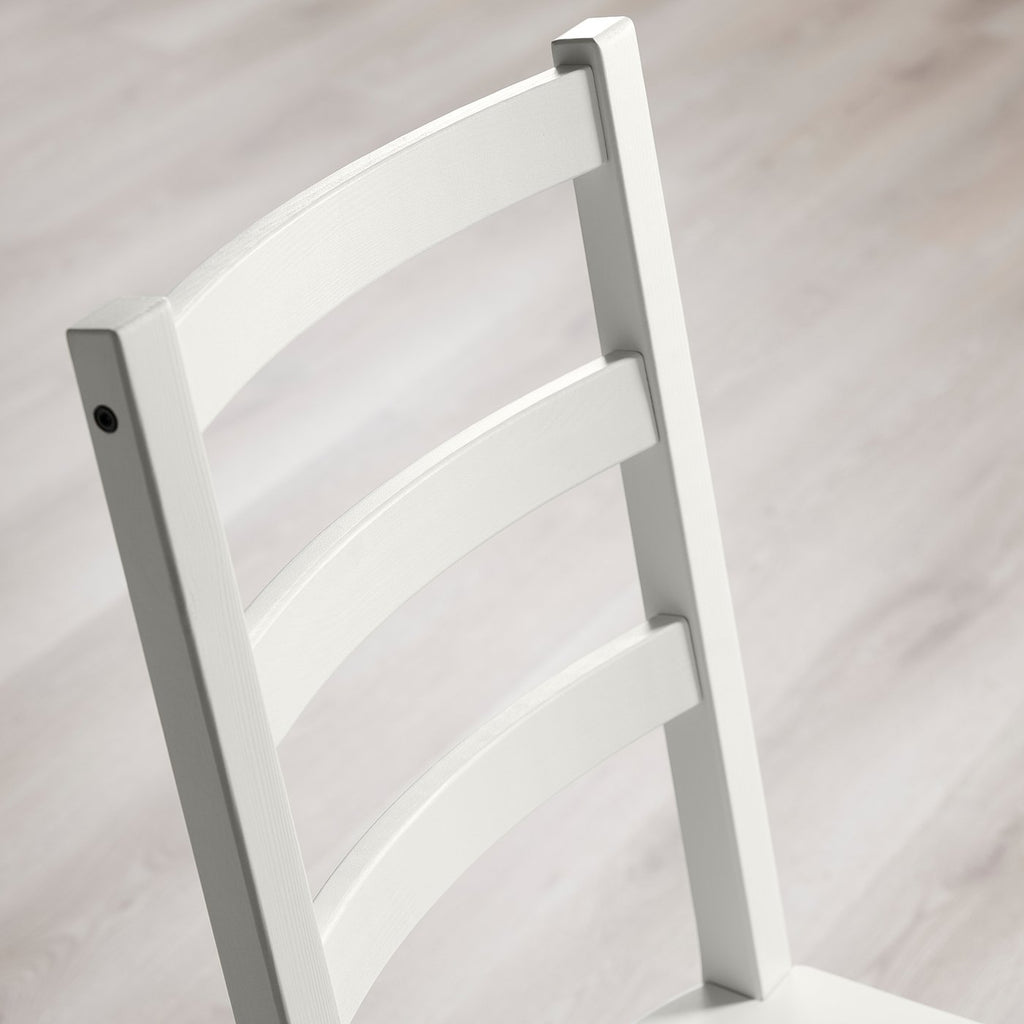 IKEA NORDVIKEN Ladder-Back Chair in White