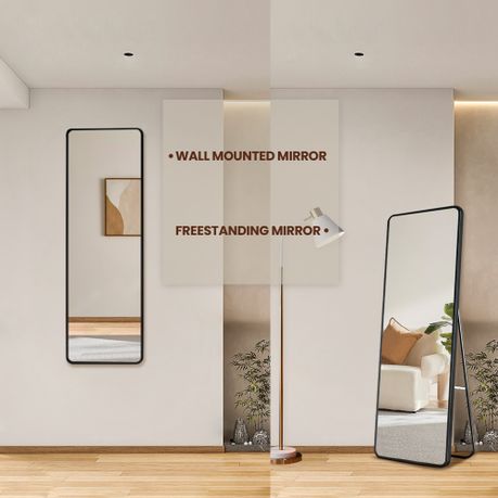40x150cm Full Length Wall-Mounted Floor Mirror
