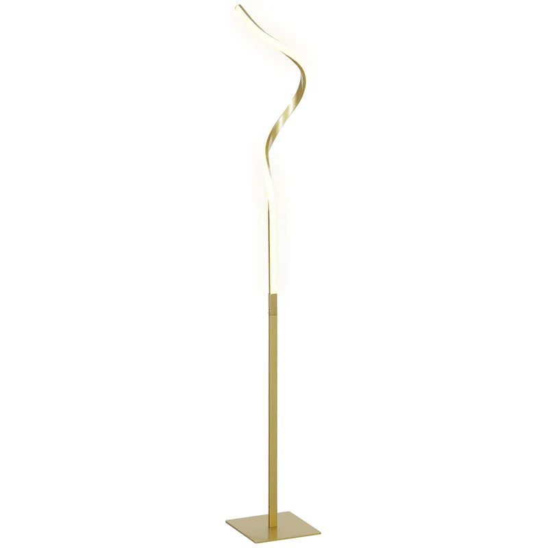 HOMCOM LED Floor Lamp with 3 Brightness Levels